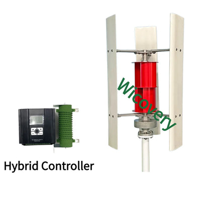 Éolienne Verticale Maglev 5 kW à 10 kW 220V Faible Bruit