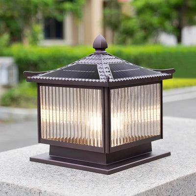 Lampe Solaire Pilier de Portail et Poteau Étanche IP65