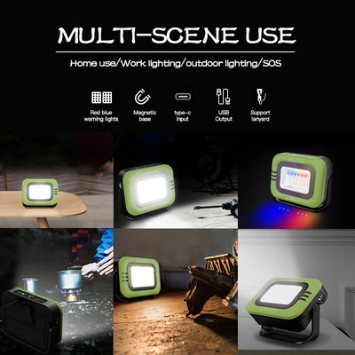 Lampe Solaire de Camping Portable Rechargeable