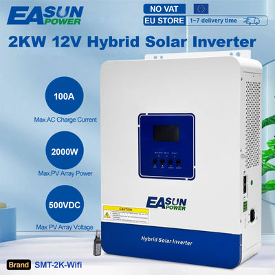 Onduleur Solaire Hybride 4 kW 24V MPPT Wi-Fi