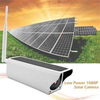 Caméra Solaire IP 1080P Étanche Basse Consommation