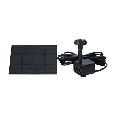 Pompe Solaire Submersible avec 6 Buses pour Jardin