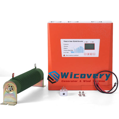 Onduleur Hybride Solaire et Éolien 5 kW à 10 kW 12V 48V 220V
