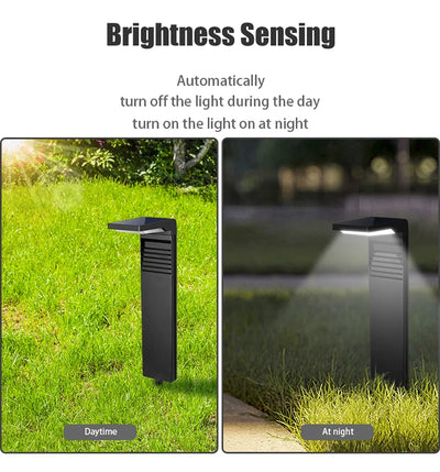 Lampe Solaire Jardin LED Étanche Décoration Sentier Pelouse