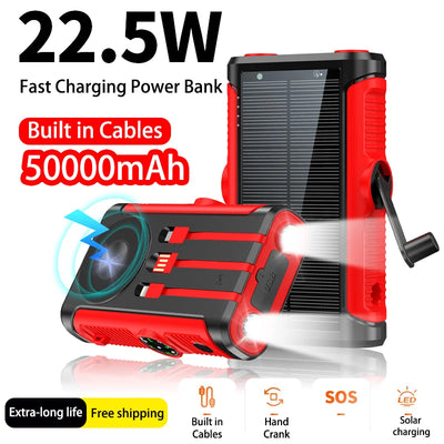 Chargeur Solaire 50000mAh MagSafe Sans Fil