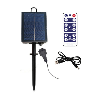 Guirlande Solaire LED avec Contrôleur et Télécommande