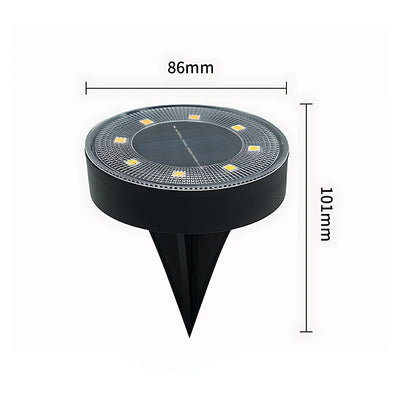Spot Solaire Encastrable Sol LED Étanche Jardin Pelouse