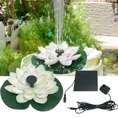 Mini Fontaine Solaire Flottante pour Étang