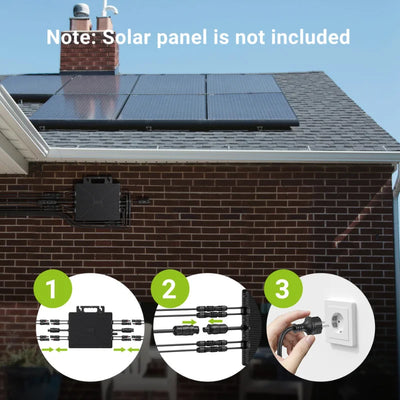 Micro-Onduleur Solaire 2000W 4 MPPT WiFi IP67