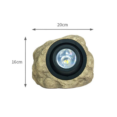 Lampe Solaire Décorative Pierre de Jardin Étanche - vue 9
