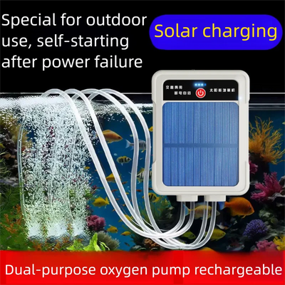 Pompe à Oxygène Solaire Silencieuse pour Bassin et Pêche