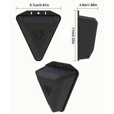 Répulsif Solaire Sonore 13 Modes Oiseaux et Animaux