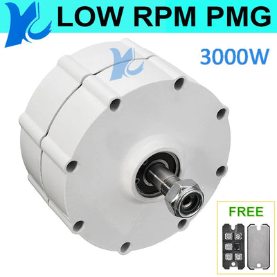 Générateur PMG Éolien 2kW 3kW 5kW 12V 24V 48V