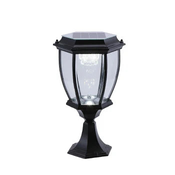 Lampe Solaire de Pilier Portail Etanche IP55