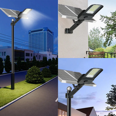 Réverbère Solaire Extérieur Détecteur Mouvement Applique Murale Jardin