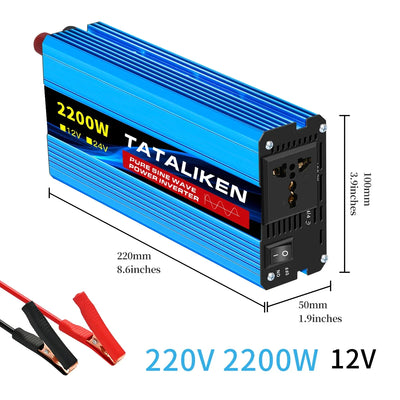 Convertisseur Solaire Onde Pure 8000W 12V/24V