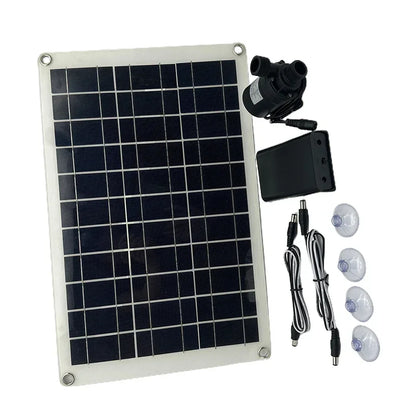 Kit Fontaine Solaire 800 L/h avec Pompe sans Balais