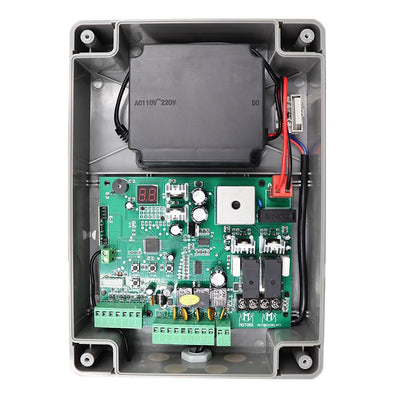 Panneau de Commande Portail Battant Solaire 24V Télécommande