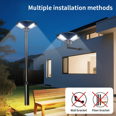 Lampadaire Solaire UFO 300W Détecteur de Mouvement