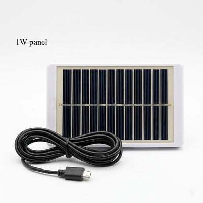 Ampoule Solaire LED avec Panneau Photovoltaïque Déporté et Télécommande 7W/9W