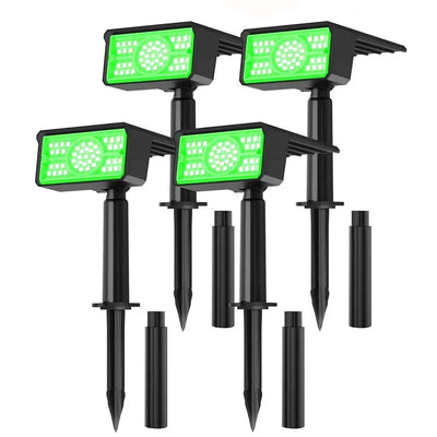 Projecteur Solaire Arbre LED 3000K IP65 Paysage Jardin