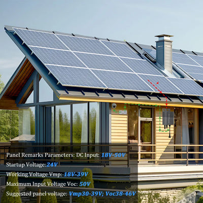 Micro-Onduleur Solaire MPPT Réseau 180-700W