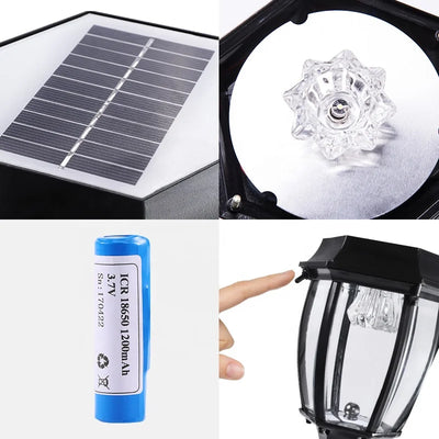 Spot Solaire de Jardin Sans Fil Étanche IP55