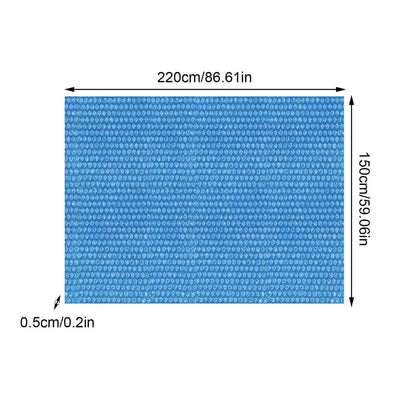 Bâche à Bulles Solaire Rectangulaire Chauffante pour Piscine