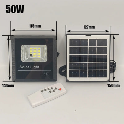 Projecteur Solaire Extérieur Réflecteur 500W