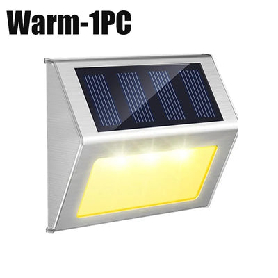 Lampe Solaire STAARIC Garde-Corps Escalier Acier Inox