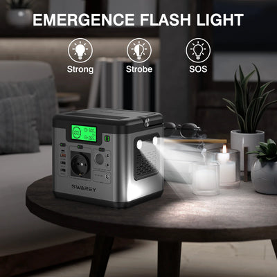 Générateur Solaire Portable 500W 518Wh - vue 5