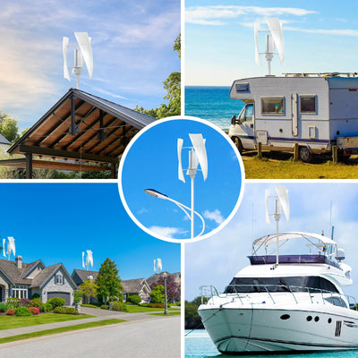 Générateur Éolien Vertical EKPAOWE 3000W 12V 24V 48V