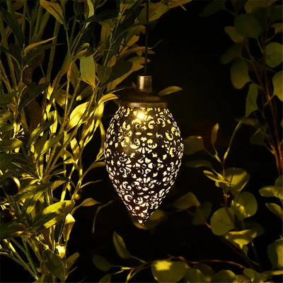 Projecteur Solaire Décoratif en Goutte d'Eau