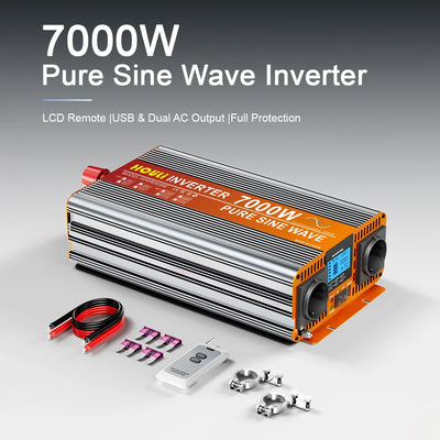 Convertisseur Solaire Onde Pure 3000W à 7000W