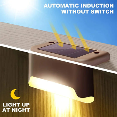 Lampes Solaires de Clôture et Terrasse Multicolores, Pack Modulable, Étanche
