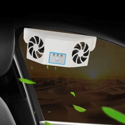 Ventilateur Solaire Automatique Haute Puissance pour Voiture