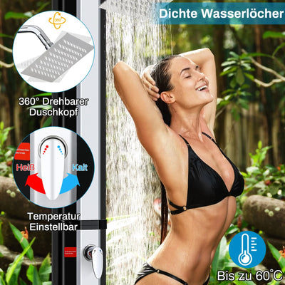 Douche Solaire de Jardin Colonne Pluie 35 et 40 L