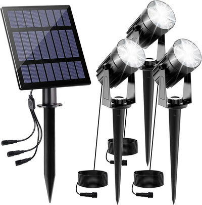 Projecteur Solaire Extérieur LED Couleur IP65 pour Arbre et Mur