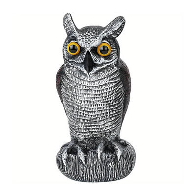 Effaroucheur Solaire Hibou à Yeux Clignotants et Son