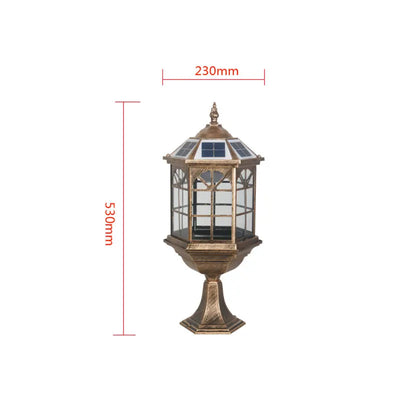 Applique Solaire Murale Extérieure en Aluminium