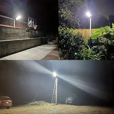 Lampadaire Solaire LED Capteur Mouvement Télécommande