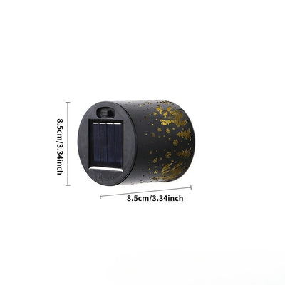 Applique Solaire Bonhomme de Neige LED Étanche pour Clôture