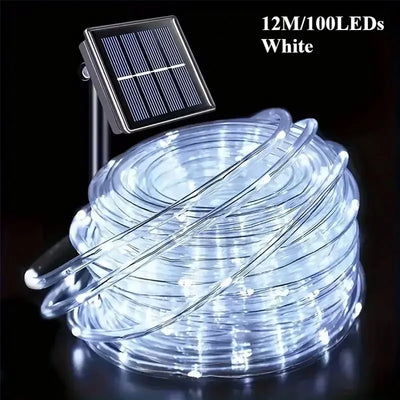 Guirlande Solaire Extérieure Tube Lumineux Étanche
