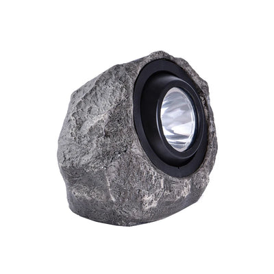Lampe Solaire Décorative Pierre de Jardin Étanche