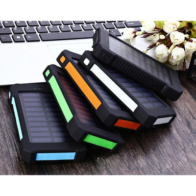 Power Bank Solaire 50000mAh Lampe de Poche