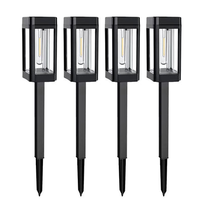 Lanterne Solaire Extérieur Rétro Filament LED