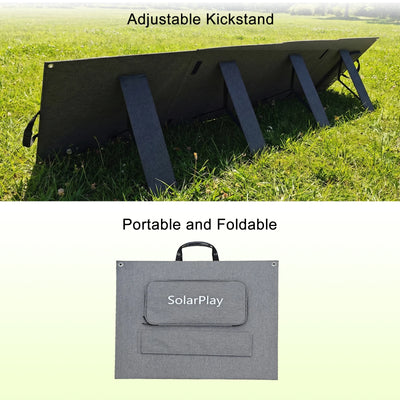 Panneau Solaire Pliable Portable 200W Rechargeable