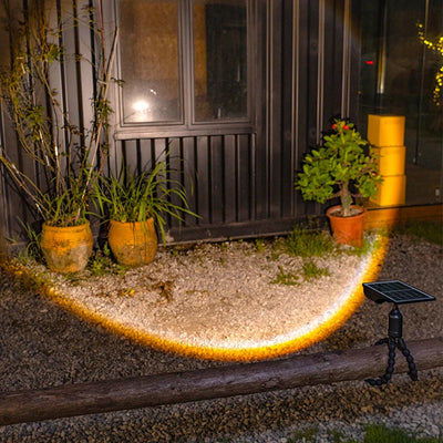 Spot Solaire Extérieur Flexible Étanche pour Jardin et Allée