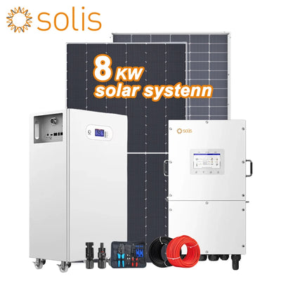 Kit Solaire Complet Hybride 8000W Hors Réseau