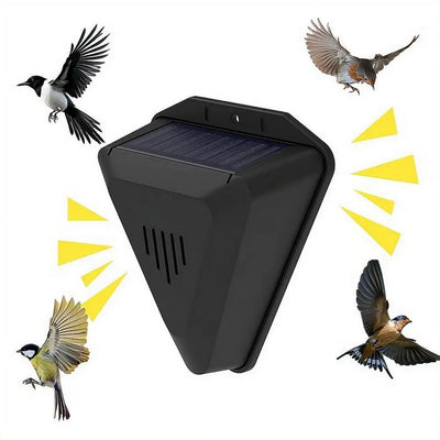 Effaroucheur Solaire Oiseaux 13 Modes Sonores Étanche
